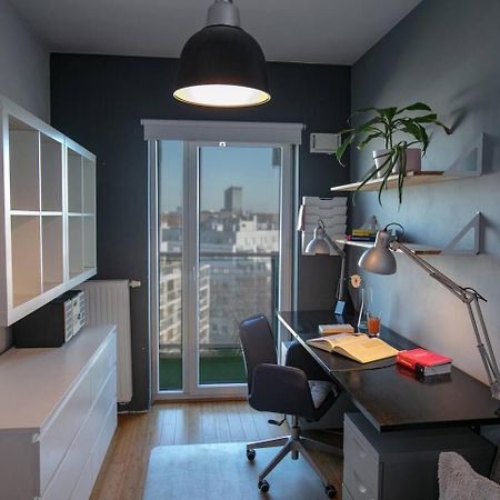Dwupoziomowy, Rodzinny Apartament. Ochrona, Garaz. Varsó Kültér fotó