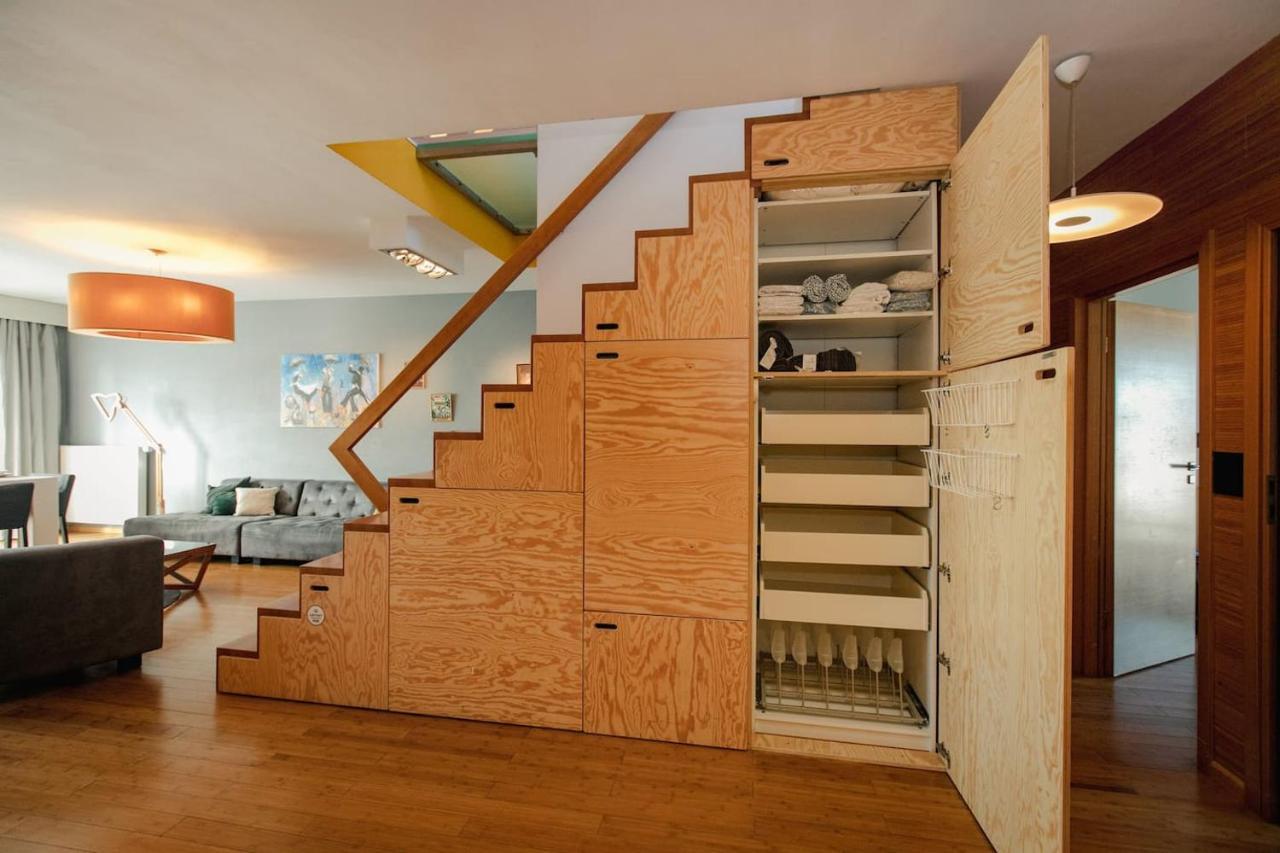 Dwupoziomowy, Rodzinny Apartament. Ochrona, Garaz. Varsó Kültér fotó